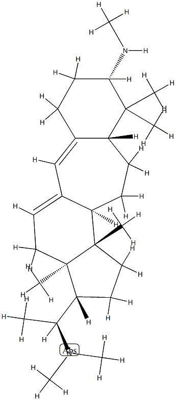 [20S,(+)]-N,N',N',4,4,14-Hexamethyl-B(9a)-homo-19-nor-5α-pregna-9(11),9a-diene-3β,20-diamine