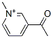 3-acetyl-1-methylpyridinium