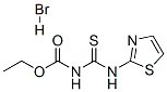 Carbamic  acid,  [(2-thiazolylamino)thioxomethyl]-,  ethyl  ester,  monohydrobromide  (9CI)