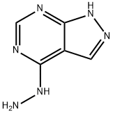 4H-Pyrazolo[3,4-d]pyrimidin-4-one, 1,5-dihydro-, hydrazone (9CI)