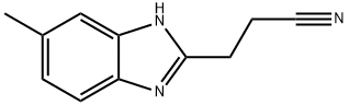 1H-Benzimidazole-2-propanenitrile,5-methyl-(9CI)