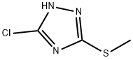 3-氯-5-(甲巯基)-2H-1,2,4-三唑