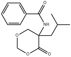 DL-5-苯甲酰氨基-5-异丁基-4-氧-1,3-二烷