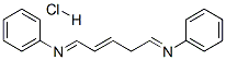 N,N'-pent-2-ene-1,5-diylidenedianiline hydrochloride