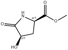 D-Proline, 4-hydroxy-5-oxo-, methyl ester, (4R)-rel- (9CI)