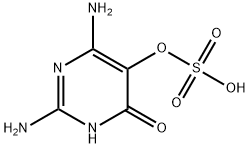 2,6-diamino-4-oxo-1,4-dihydropyrimidin-5-yl hydrogen sulfate