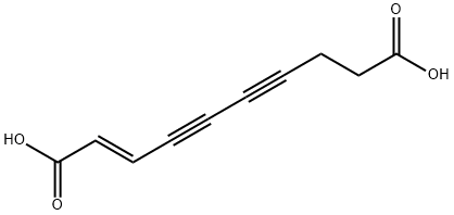 (E)-2-Decene-4,6-diynedioic acid