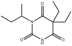 5,5-Diethyl-1-(1-methylpropyl)-2,4,6(1H,3H,5H)-pyrimidinetrione