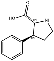 rel-(2S,3R)-3-Phenylpyrrolidine-2-carboxylic acid