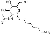 6-AMINOHEXYL-N-ACETYL-B-D-THIOGLUCOSAMIN IDE