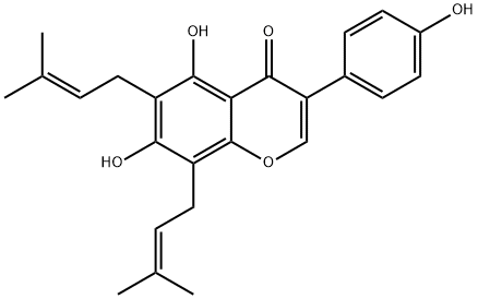 6,8-二异戊烯基染料木素