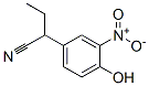 2-(4-hydroxy-3-nitrophenyl)butyronitrile