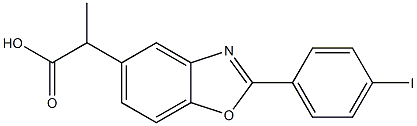 2-(4-Iodophenyl)-α-methyl-5-benzoxazoleacetic acid