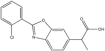 2-(2-Chlorophenyl)-α-methyl-6-benzoxazoleacetic acid