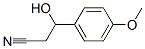 3-HYDROXY-3-(4-METHOXYPHENYL)PROPANENITRILE