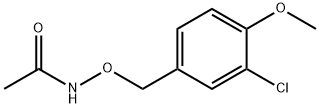 N-[(3-chloro-4-methoxy-phenyl)methoxy]acetamide