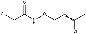 2-Chloro-N-((3-chloro-2-butenyl)oxy)acetamide