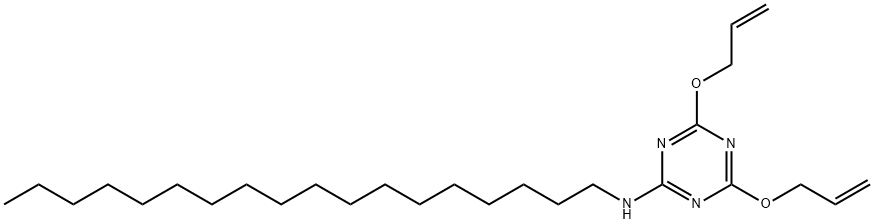 N-octadecyl-4,6-bis(allyloxy)-1,3,5-triazin-2-amine