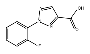 2-(2-fluorophenyl)-2H-1,2,3-triazole-4-carboxylic acid