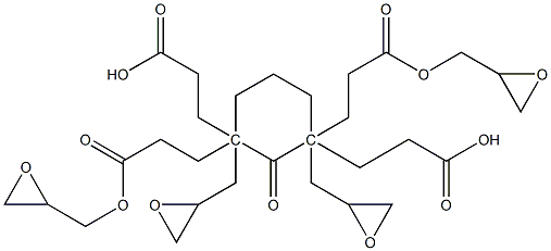 tetrakis(2,3-epoxypropyl) cyclohexane-1,1,3,3-tetrapropionate
