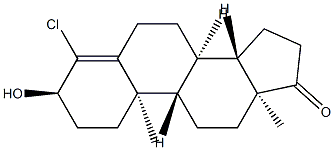 4-Chloro-4-androsten-3α-ol-17-one