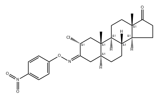 2α-Chloro-3-[(4-nitrophenoxy)imino]-5α-androstan-17-one