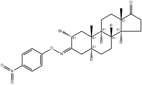 2α-Bromo-3-[(4-nitrophenoxy)imino]-5α-androstan-17-one