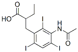 2-Ethyl-3-(3-acetylamino-2,4,6-triiodophenyl)propanoic acid