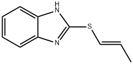 1H-Benzimidazole,2-(1-propenylthio)-,(E)-(9CI)