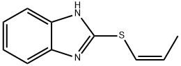 1H-Benzimidazole,2-(1-propenylthio)-,(Z)-(9CI)