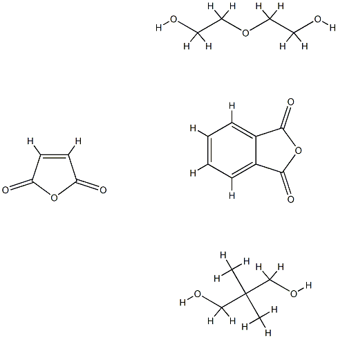 1,3-异苯并呋喃二酮与2,2-二甲基-1,3-丙二醇、2,5-呋喃二酮和2,2'-氧基二[乙醇]的聚合物