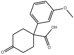 1-(3-Methoxyphenyl)-4-oxocyclohexanecarboxylic Acid
