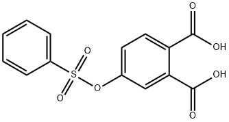 4-[(phenylsulphonyl)oxy]phthalic acid