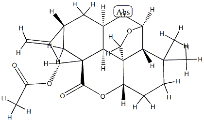 (10bS)-1,2,3,3aβ,6,7,8,9,10,10aα,13,13aβ-Dodecahydro-6α-acetoxy-1,1-dimethyl-7-methylene-5H-10β,13β-epoxy-5aβ,8β-methanocyclohepta[c]furo[3,4-e][1]benzopyran-5-one