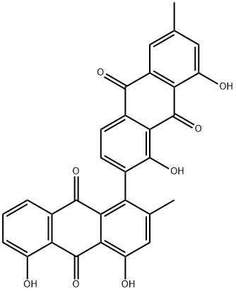 1',4,5,8'-Tetrahydroxy-2,6'-dimethyl[1,2'-bianthracene]-9,9',10,10'-tetrone