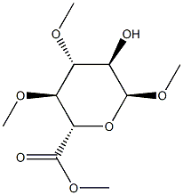 Methyl 3-O,4-O-dimethyl-α-D-glucopyranosiduronic acid methyl ester