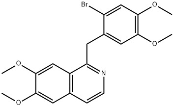1-(2-bromo-4,5-dimethoxybenzyl)-6,7-dimethoxyisoquinoline