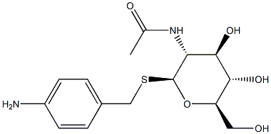 对氨基苯甲酰基-1-硫-2-乙酰氨基-2-脱氧-B-D-GLUCO