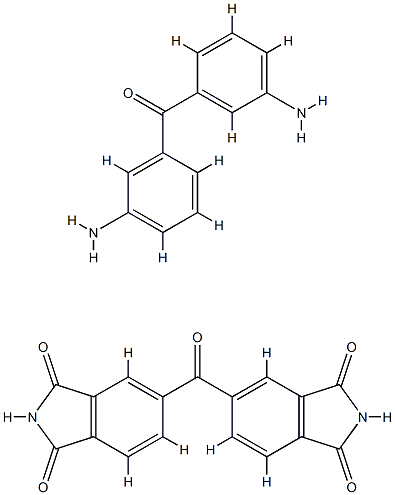 聚(3,3′-二氨基二苯甲酮-CO-3,3′,4,4′-二苯甲酮四甲酸二酐)