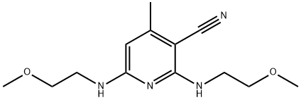 2,6-bis(2-methoxyethylamino)-4-methylnicotinonitrile