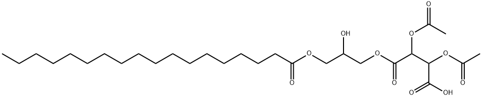 [2-hydroxy-3-[(1-oxooctadecyl)oxy]propyl] hydrogen 2,3-diacetoxysuccinate