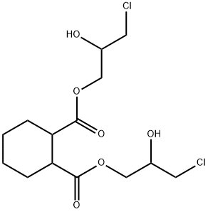 Cyclohexane-1,2-dicarboxylic acid bis(3-chloro-2-hydroxypropyl) ester