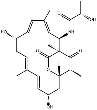 (S)-N-[(1S,2R,3E,5E,7S,9E,11E,13S,15S,19R)-7,13-Dihydroxy-1,4,10,19-tetramethyl-17,18-dioxo-16-oxabicyclo[13.2.2]nonadeca-3,5,9,11-tetren-2-yl]-2-hydroxypropanamide