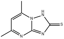5,7-二甲基-[1,2,4]噻唑并[1,5-A]嘧啶-2-氢硫化物