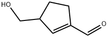 1-Cyclopentene-1-carboxaldehyde, 3-(hydroxymethyl)- (9CI)