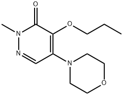 2-Methyl-5-morpholino-4-propoxy-3(2H)-pyridazinone