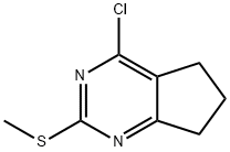 4-氯-2-(甲基硫代)-6,7-二氢-5H-环戊烷[D]嘧啶