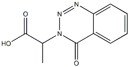 2-(4-OXO-1,2,3-BENZOTRIAZIN-3(4H)-YL)PROPANOIC ACID