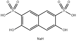 3,6-dihydroxynaphthalene-2,7-disulphonic acid, sodium salt