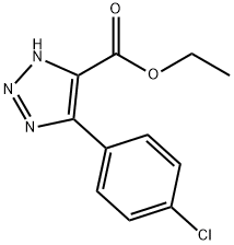 5-(4-Chlorophenyl)-1H-1,2,3-triazole-4-carboxylic acid ethyl ester